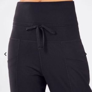 Fabulous Fabletics Black Maj Pants w/ Drawstring